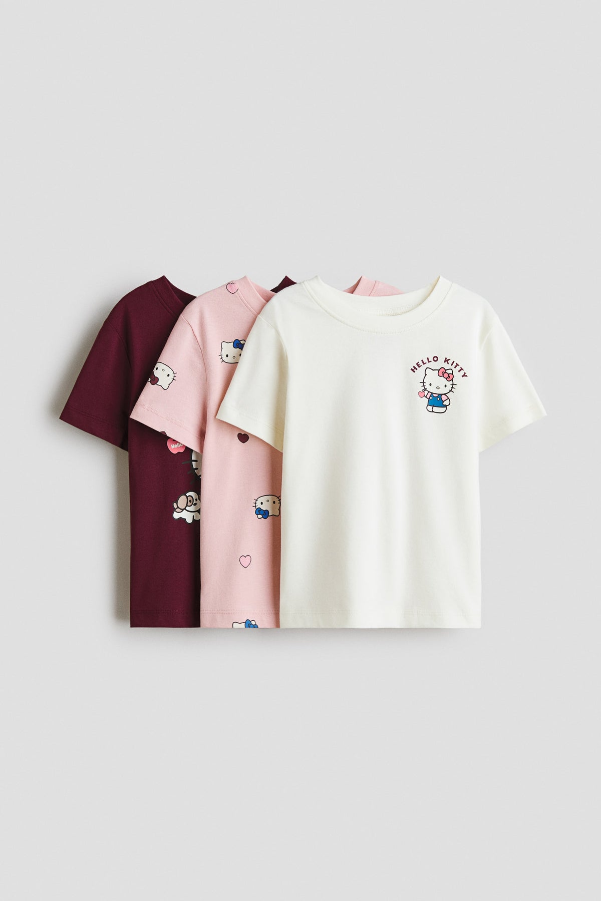 PAQ. DE 3 CAMISETAS H&M