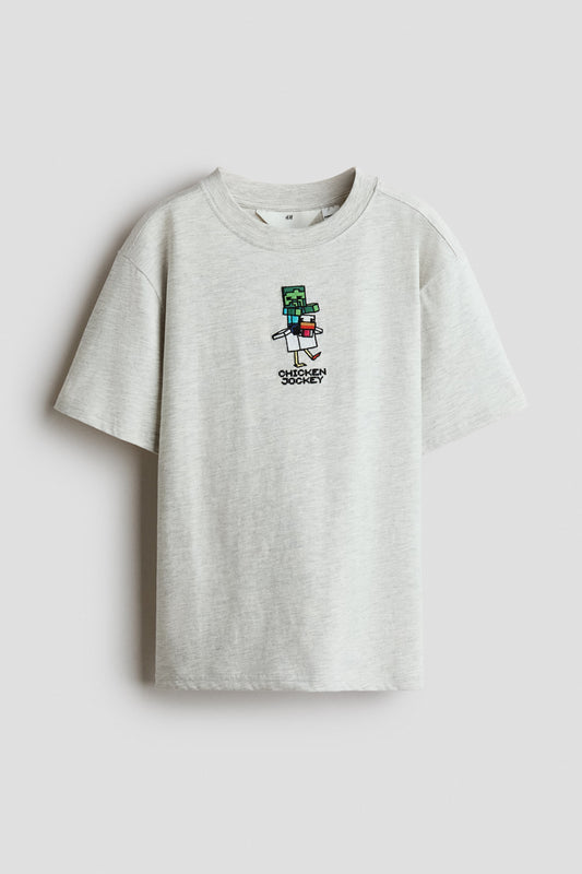 CAMISETA DE MINECRAFT H&M