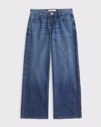 JEANS ABERCROMBIE OSCURO MEDIO